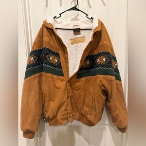 Ottway THE RAREBIRD JACKET Ottway  Jacket XL  - Boxy Fit Oversized Vegan Suede